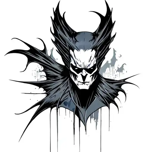 Gotham tattoo design idea