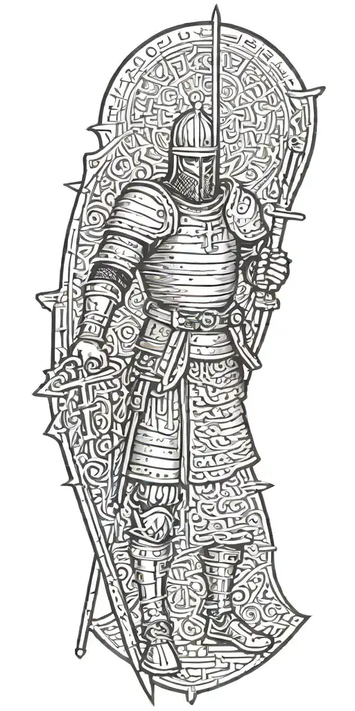 First Crusade tattoo design idea