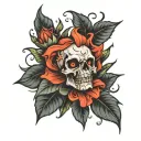 growth anger tattoo design idea