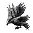 Thunderbird tattoo design idea