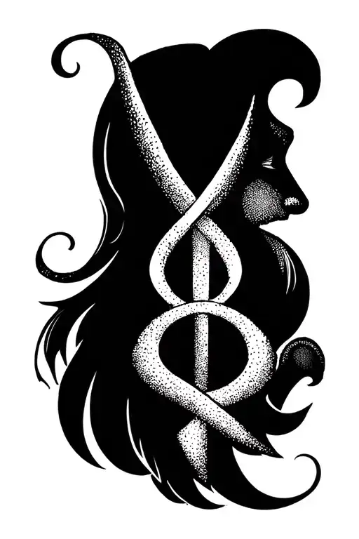 symbols like love, truth, humanity, destiny, courage, honor, hope with the name and logo by each  tattoo design idea