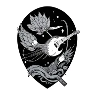 modest mouse tattoo design idea