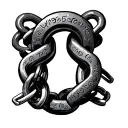 new chains same shackles tattoo design idea