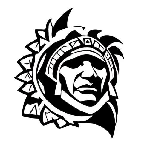 Aztec Band tattoo design idea