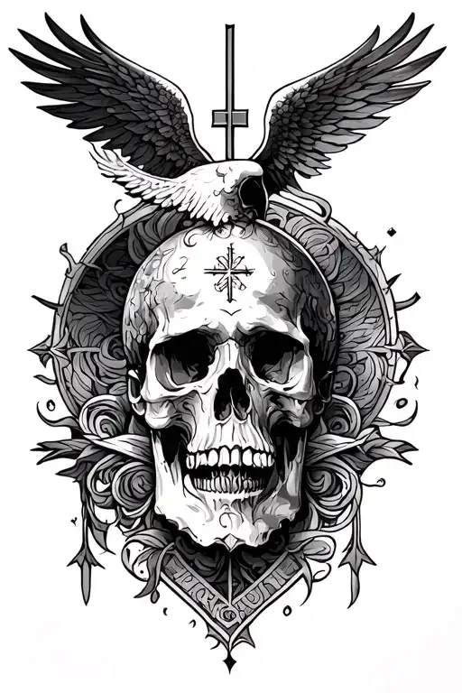 religious tattoo tattoo design idea