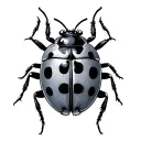 Ladybug tattoo design idea