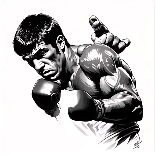 Rocky Balboa tattoo design idea