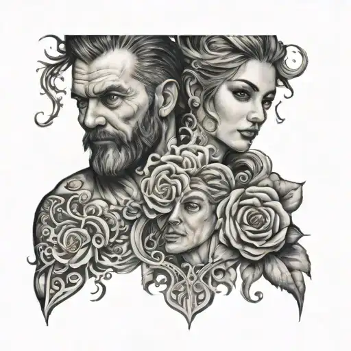 Sister-in-law father-in-law tattoo tattoo design idea