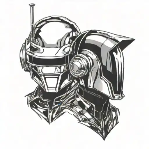 Daft Punk tattoo design idea