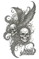 avenged sevenfold logo tattoo design idea