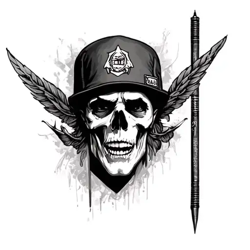 Narco tattoo design idea