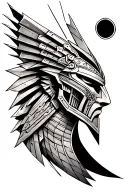 Gladiator and Atlas Titan Atlas body tattoo design idea