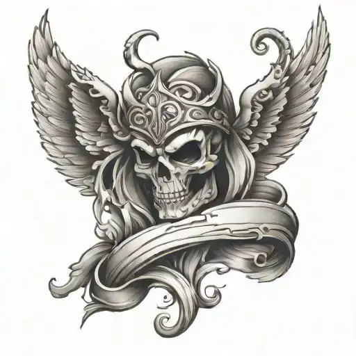 Undefeated tattoo design idea