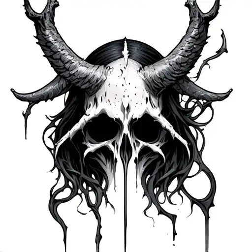 Lucifer's last tear tattoo design idea