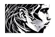 T and S ON NECK c section scar tattoo design idea