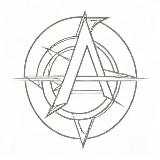 avenger symbol tattoo design idea