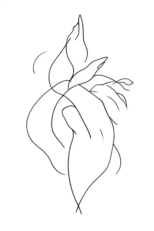 Always put yourself in the first place and there is no one to adapt to anyone tattoo design idea