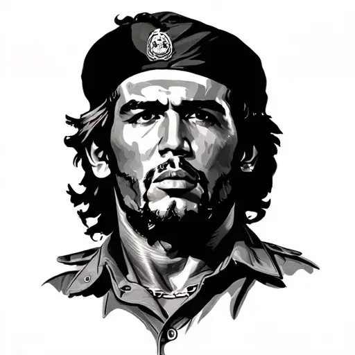 Che guevara tattoo design idea