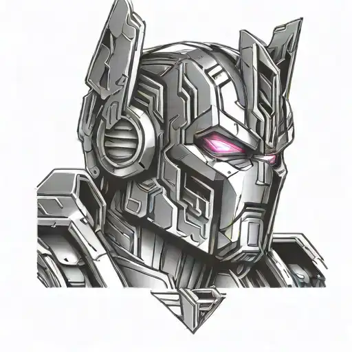 Optimus Prime tattoo design idea