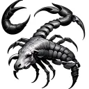 Taurus Scorpio tattoo design idea