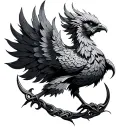 Celtic Phoenix tattoo design idea