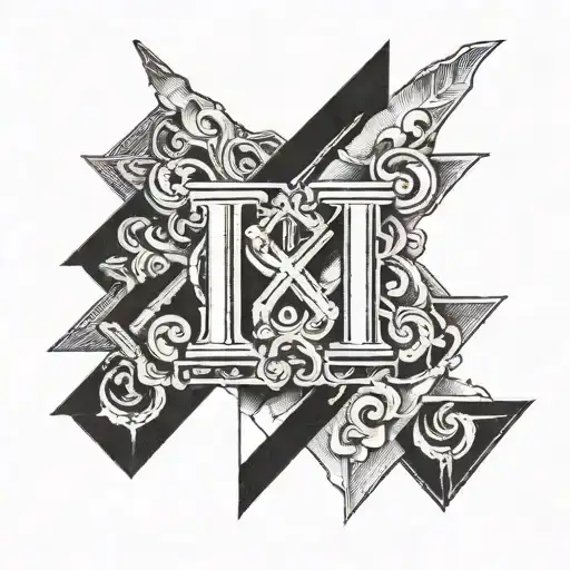 1984 In Roman Numerals tattoo design idea