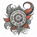 red dwarf detroit tattoo design idea