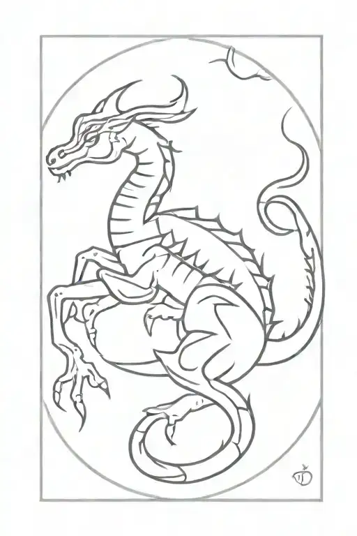 cosmopolitan, Scorpio, nepali tattoo containing forest tattoo design idea