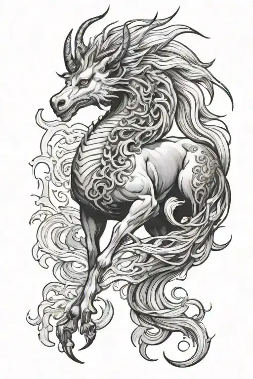 Kirin tattoo design idea