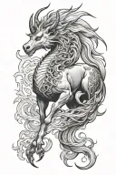 Kirin tattoo design idea