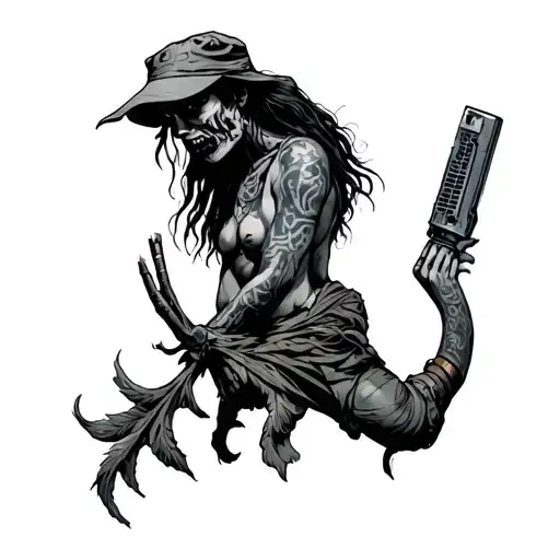 In the Survivor tattoo design idea