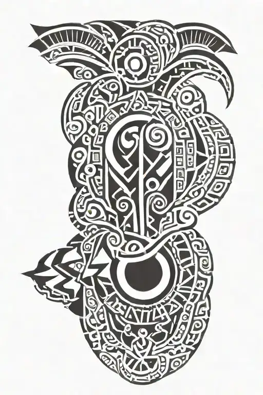 Fijian tattoo design idea
