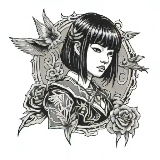 gogo yubari tattoo design idea