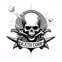 death corp tattoo design idea