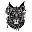 Africa tattoo design idea