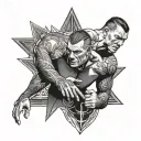 Randy Orton tattoo design idea