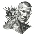 Randy Orton tattoo design idea