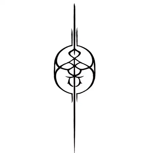 symbol of greed tattoo design idea