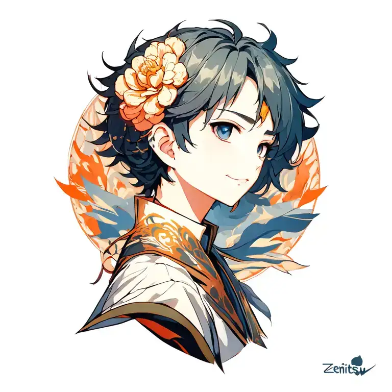 zenitsu tattoo design idea