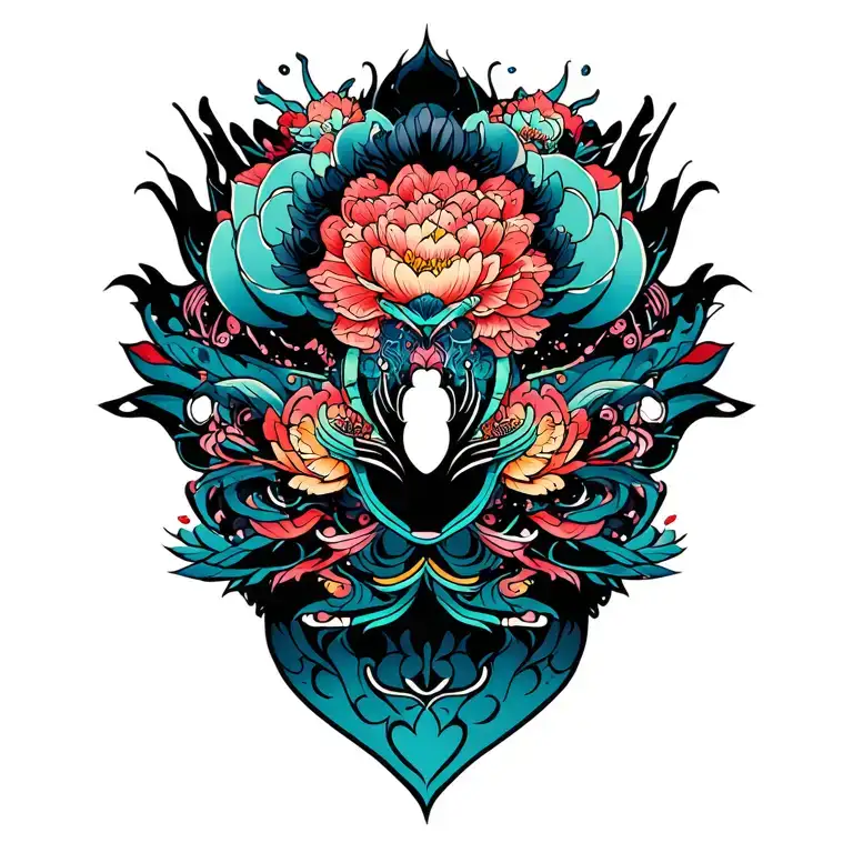 music tattoo design idea