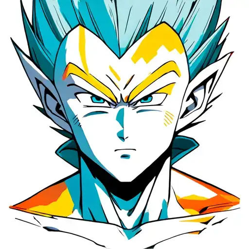 Vegeta tattoo design idea
