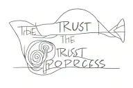 Trust the process tattoo design idea