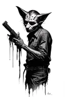 excorcist, freddy Krueger, the jackal tattoo design idea