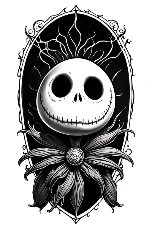 Jack Skellington tattoo design idea