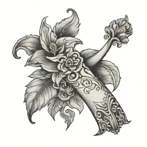 thong tattoo design idea