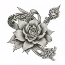 thong tattoo design idea