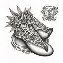 thong tattoo design idea