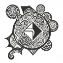 four elements tattoo design idea
