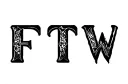 "FTW" tattoo design idea