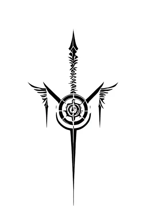 odin god / spqr roman symbol / japan tattoo design idea
